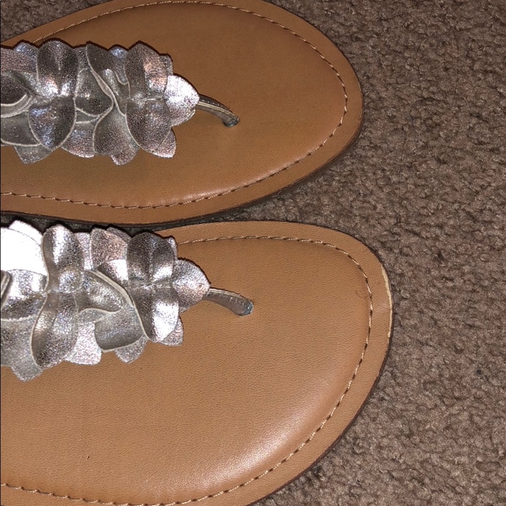 Silver strap sandals - Picture 4 of 4